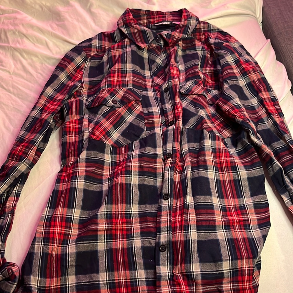 Joe Boxer Women’s Plaid Shirt